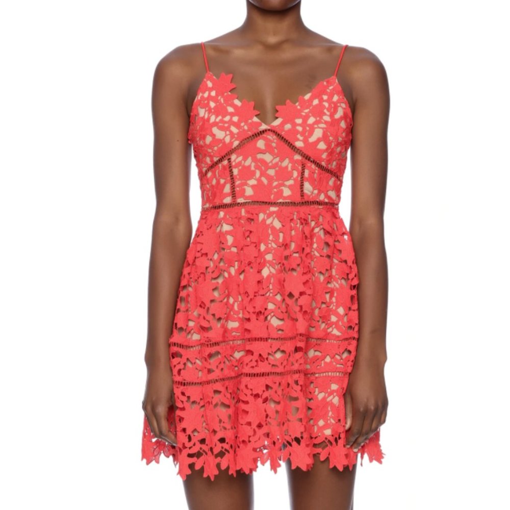 L'ATISTE by Amy Floral Crochet Dress